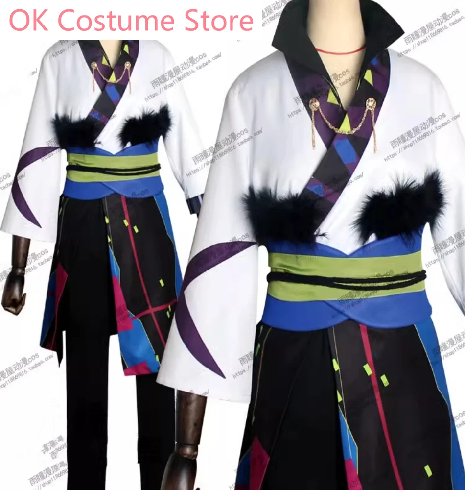 Virtual Idol You Haduki Kimono Cosplay Costume Cos Game Anime Party Uniform Hallowen Play Role Clothes Clothing