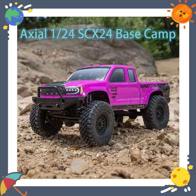 

Axial 1/24 Scale Scx24 Base Camp Remote Control Electric Pickup Truck Off-Road Climbing Vehicle Toy for Adults And Friends