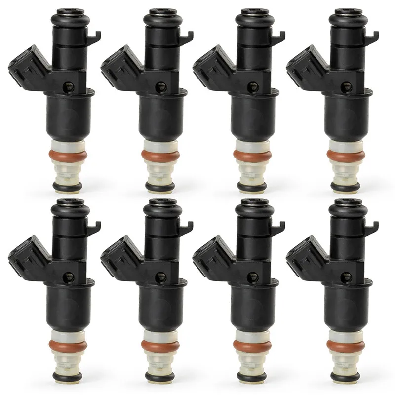 Set of 8PCS - Fuel Supply Injectors 16450-PPA-A01 For Honda Civic CR-V CRV EX LX Engine FJ484 13501289-102 16450PPAA01