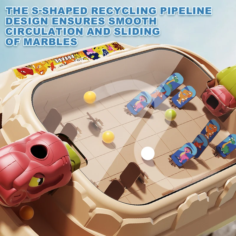 2025 أطفال الكرة والدبابيس لعبة الرماية آلة سطح المكتب معركة التفاعلية المزدوج لاعب لوحة الحفلات لعبة ألغاز للوالدين والطفل #3