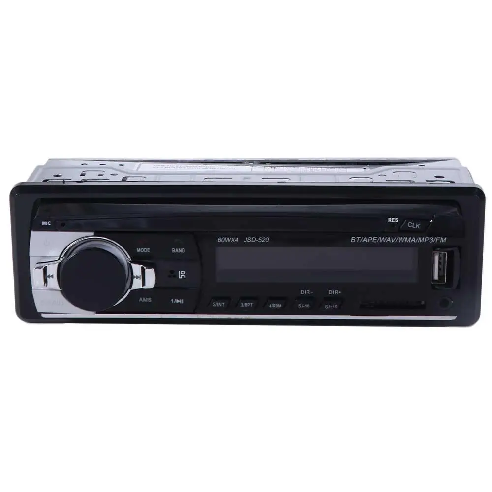 

Bluetooth-compatible Bluetooth Car MP3 Player Button Control Remote Control 12V Car Radio 4 Channel AUX Input Car MP3 Player