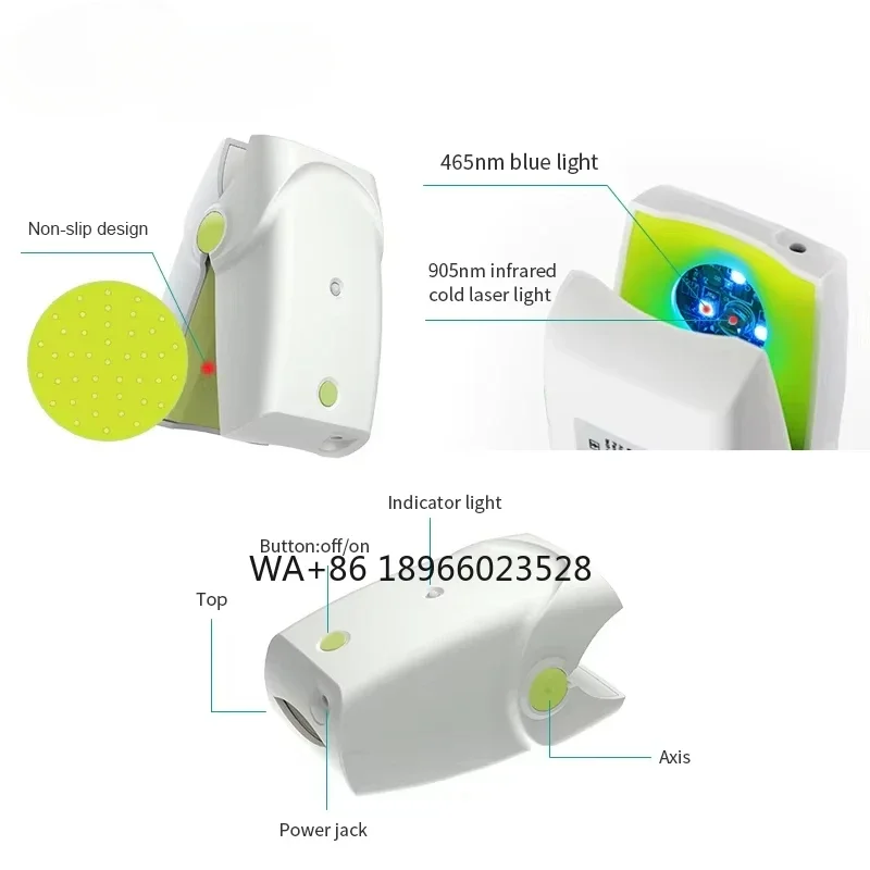 Lottomr 905nm lllt low level Lottomr therapy blue light LED nail fungus Lottomr therapy instrument toe onychomycosis