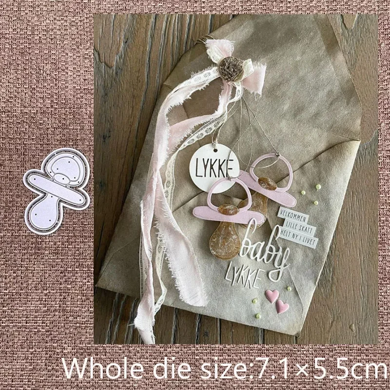 

Новый дизайн, металлические трафареты для вырезания, вырубные формы для украшения детских пустышек, вырубные элементы для скрапбукинга, для альбомов, бумажных открыток, тиснения