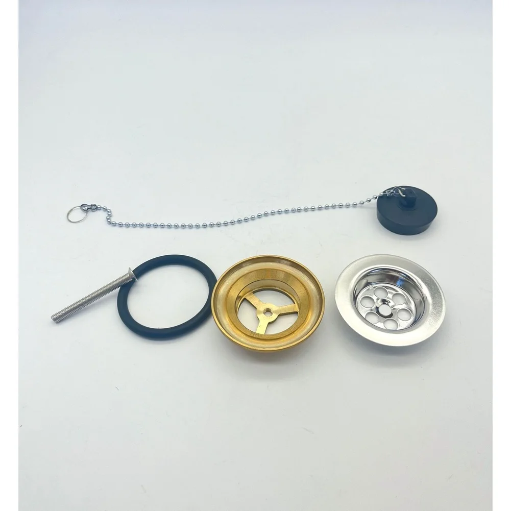 

Brass G1-1/4 Drain Stopper Flip Top Bounce Design for Sink and Tub Drain Applications in Residential Bathrooms