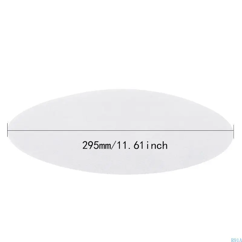 R91a 3 มม. หนา anti-static felt platter แผ่นแผ่นเสียงป้องกันการสั่นสะเทือน slipmat audiophi