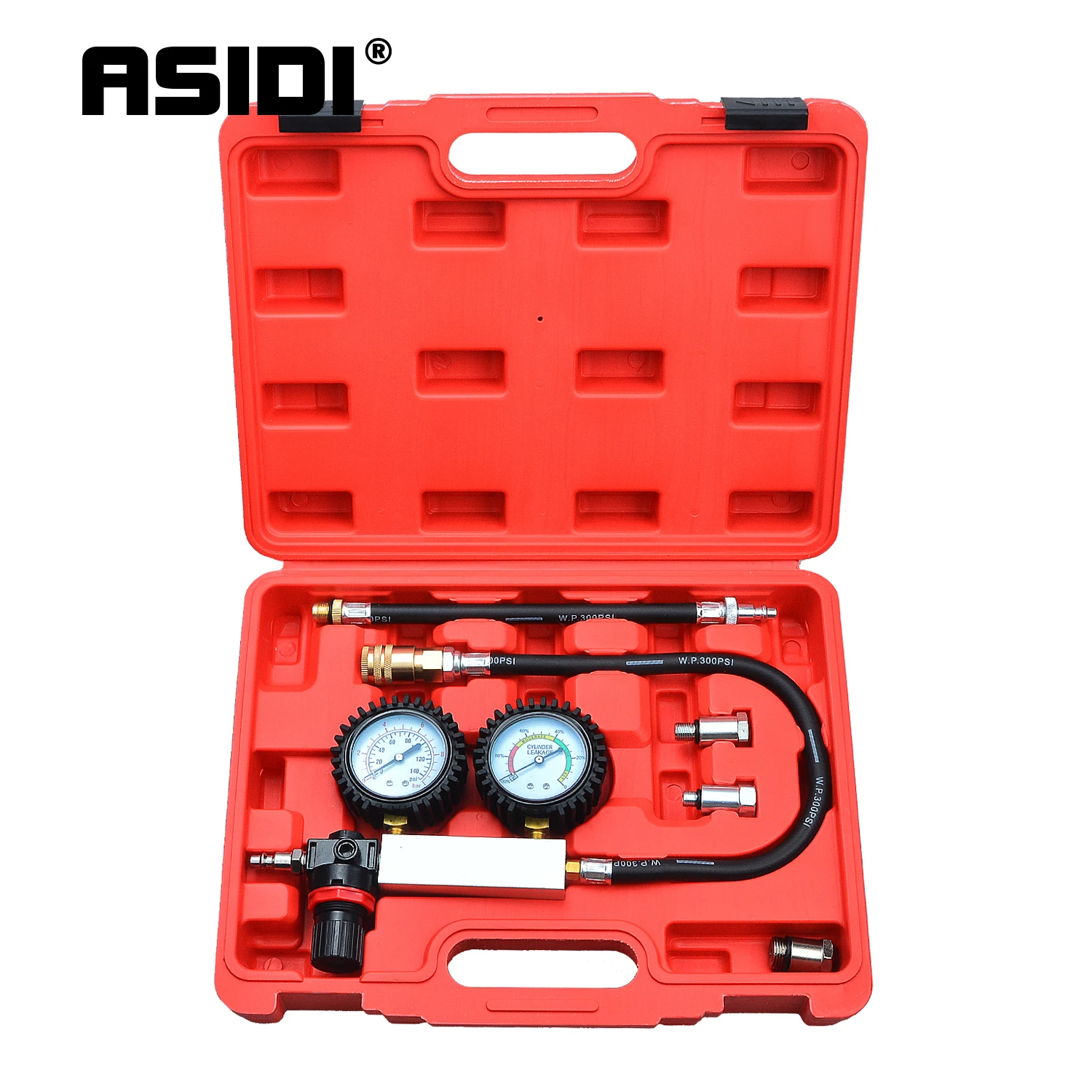 Cylinder Leak Down Tester Compression Tester With Case Test More Accurately