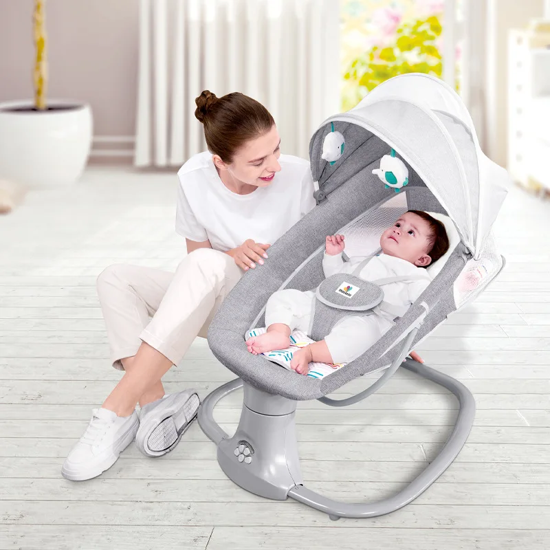 Baby Swing Electric Bed Baby Bouncer Rocking Chair Electric Cradle Swing For Babies Cradle Bassinets Cot Bed Set