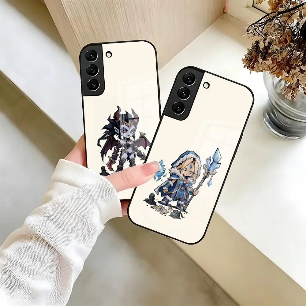 D-Dota 2 Classic Game Phone Case For Samsung S26 S25 Edge S24 S23 S22 Ultra Plus Fe A57 A37 A17 A27 5G Glass Cover