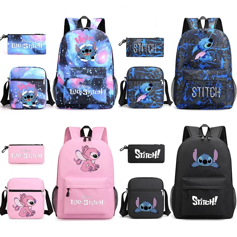 

Милый модный детский холщовый рюкзак с изображением мультфильма Дисней, рюкзак большой вместимости, сумка на плечо, пенал, набор игрушек, подарок