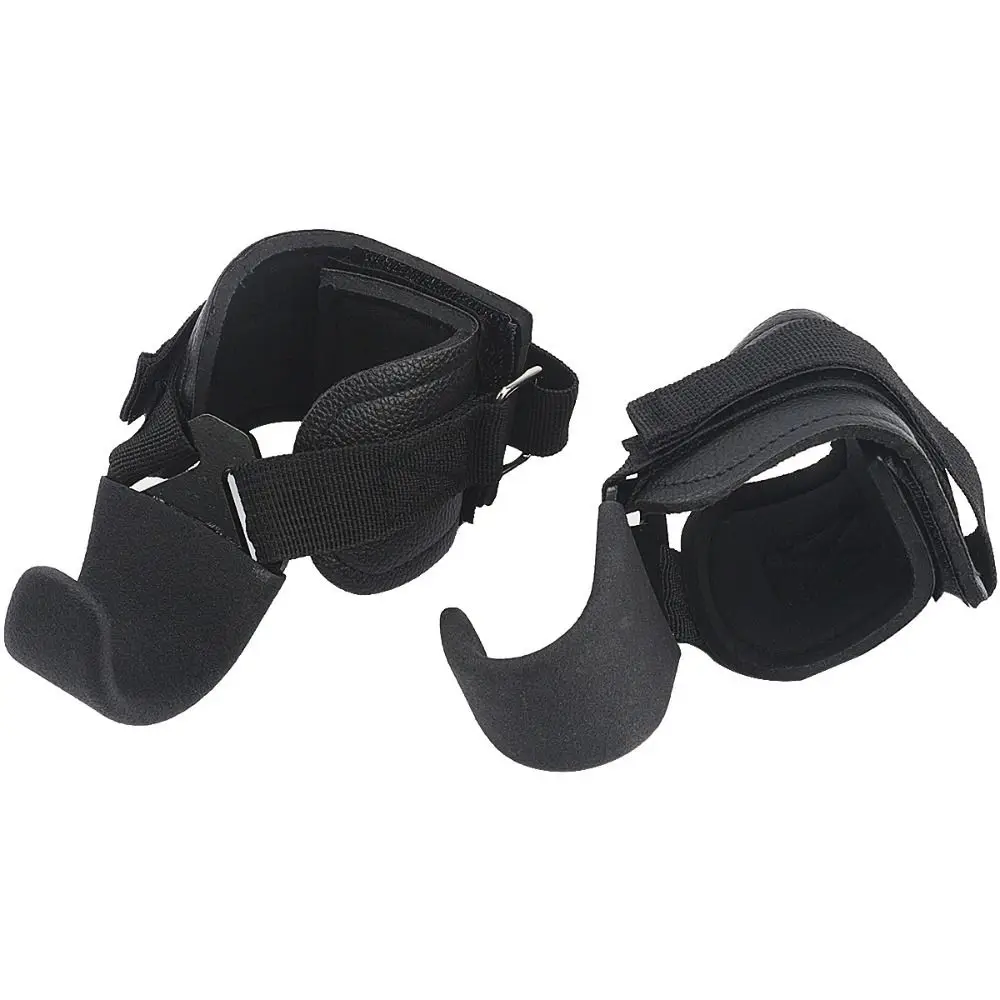 

1 Pair Pull-up Hook Type Lifting Straps Non-Slip Adjustable Weight Lifting Grip Hook Soft Stable Auxiliary Power Wrist Guard