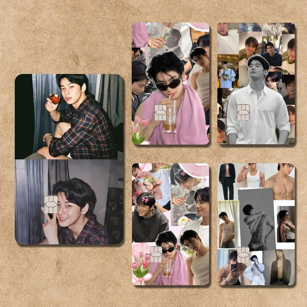 

Singer Cha E-Eun WooES Card Stickers Credit Visa Debit Bank Charge Card Bus Metro Waterproof Sticker Decal Decoration