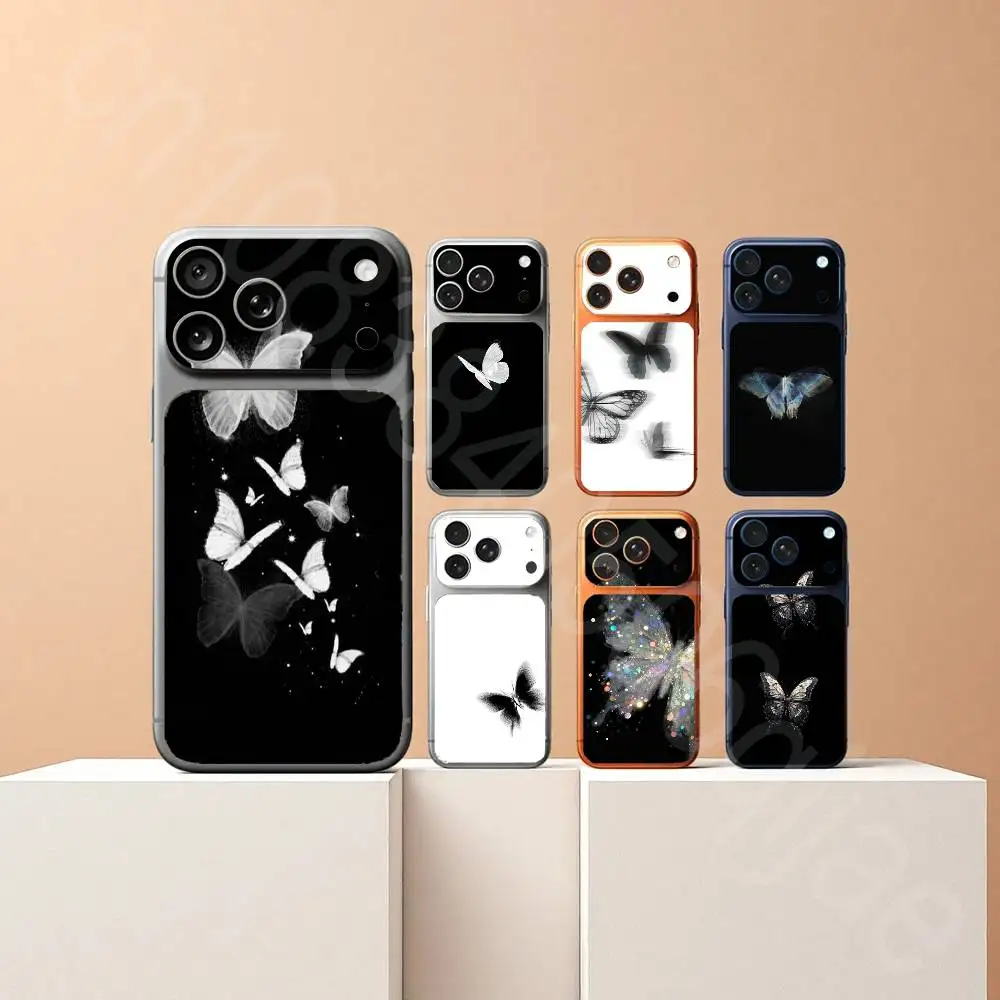 

Butterfly For iPhone 17pro or proMax Full body Back Cover Decal Skin Colorful Rear Protective Sticker Film