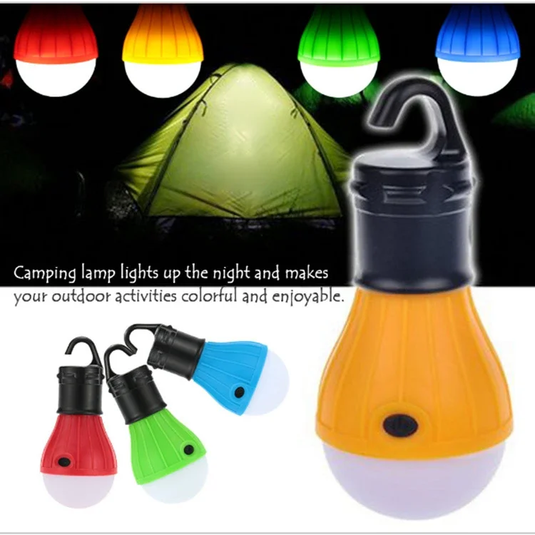 Portable Waterproof LED Bulb Camping Tent Lamp Lantern for Mountaineering & Backpacking