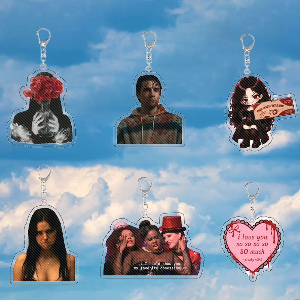 

For Popular Movie Obsession Nikki Series Peripheral Acrylic Keychain Cartoon Cute Backpack Accessories Exquisite Festival Gift