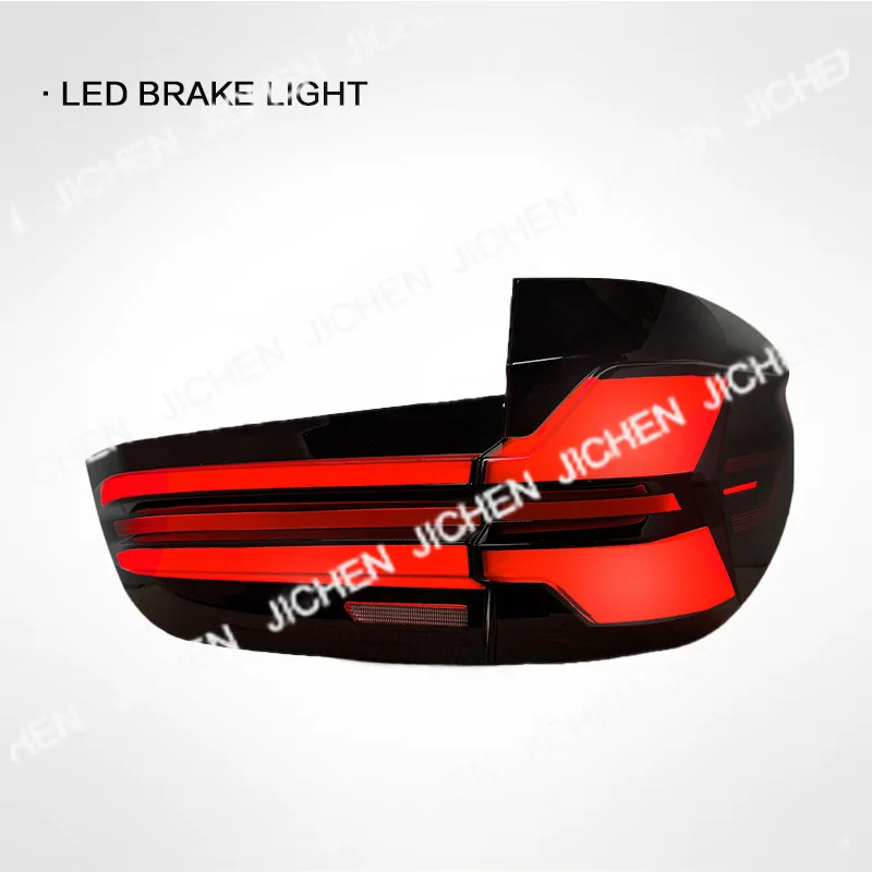 Suitable For 14-18 BMW X5 Taillight Assembly F15 Modified G05 LED Running Lights, A Pair Of Running Water Turn Signals