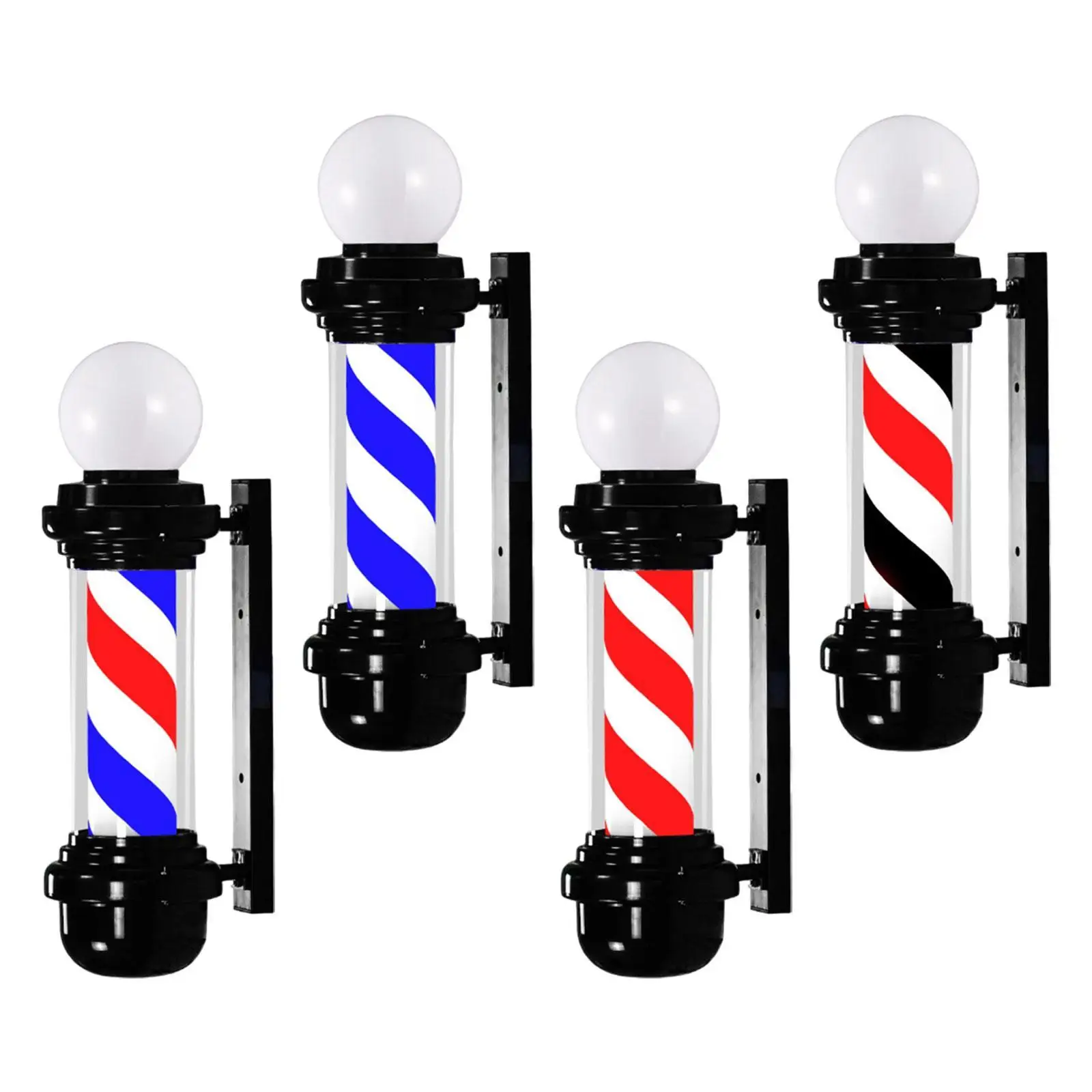 26.8 inch Barber Pole Light Classic Signs Sturdy Salon Sign for Salon Indoor