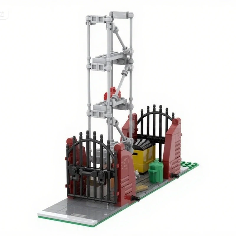 269PCS MOC Urban Alleyway Modular Building DIY Model Building Blocks Cityscape Birthday Toys Gift