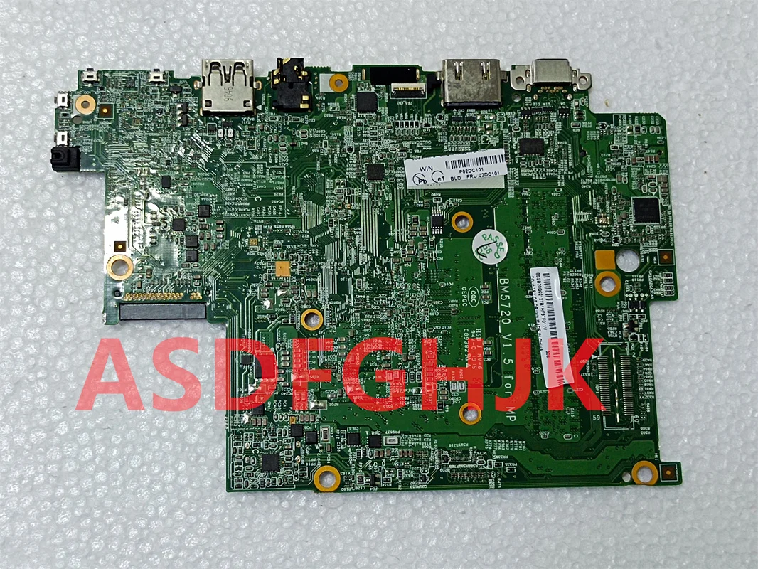 For lenovo tablet 10 BM5720 Laptop Motherboard 02DC110 N4100 CPU Tested Fast Shipping