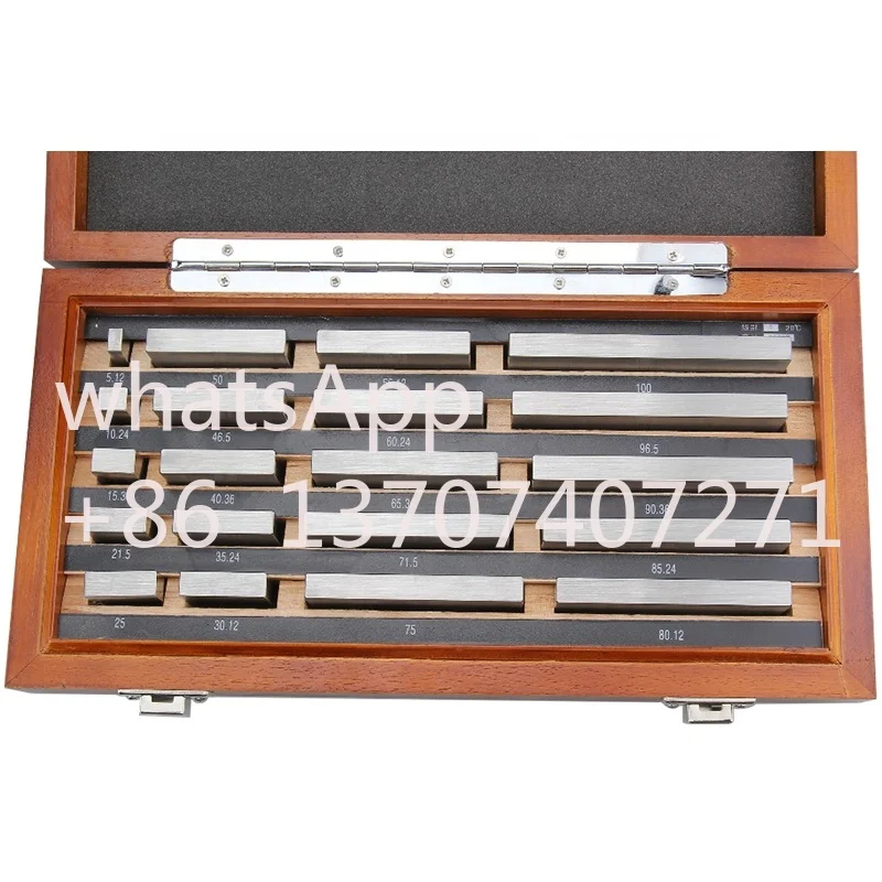 High precision grade 0 1 2 Tungsten Carbide Steel Calibrator Slip Parallel Gauge set Caliper Block Gauge