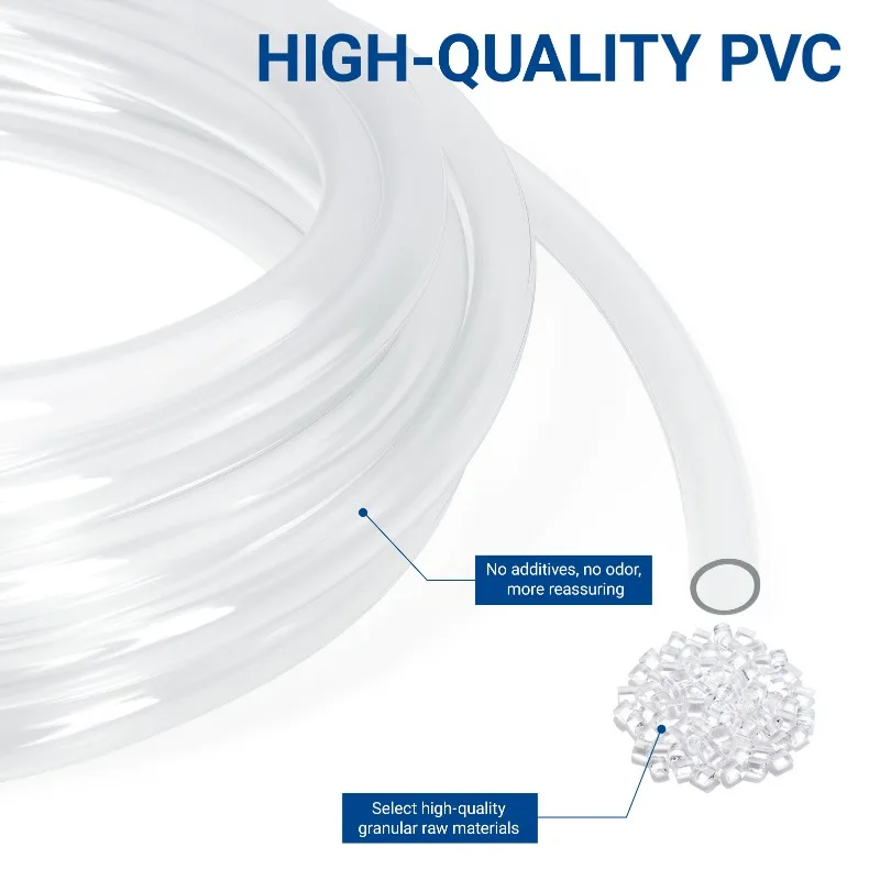2/5Meters Transparent PVC Hoses Aquarium Pump Tube ID 2 3 4 5 6 7 8 9 10 12 14 18 20mm Clear Plumbing Pipe Garden Watering Hose