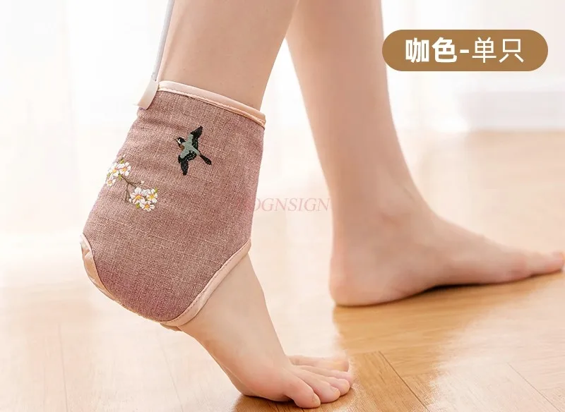 1pcs Warm ankle paste Wei foot hot compress ankle protector heel sprain warm artifact foot heating sleeve neck heater