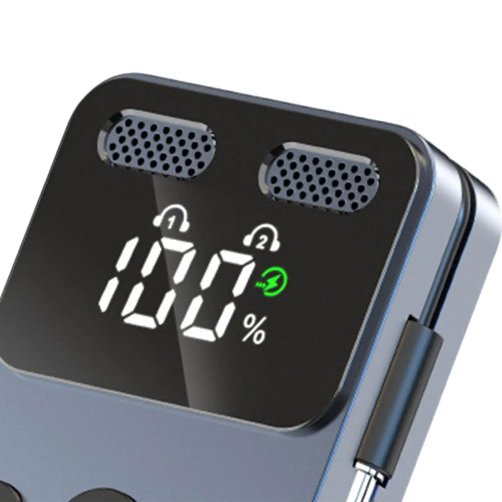 

Wireless Audio Transmitter Receiver 3.5mm Long Range Adapter 2 In 1 Wireless Video Transmitter Receiver For Laptop Airplane