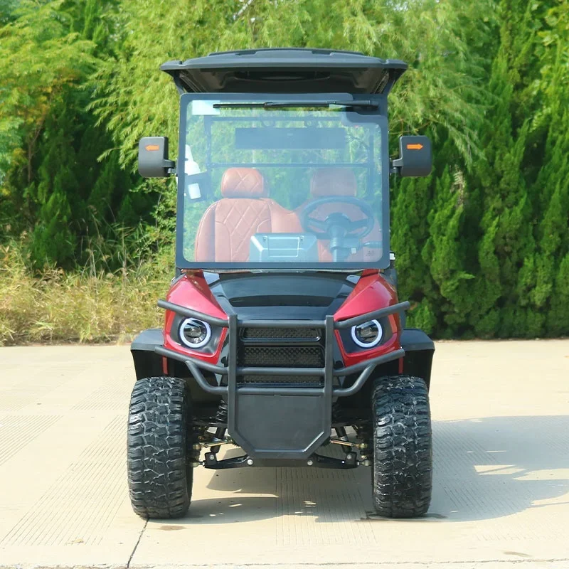 Club Car Metal Steel Plastic 2 4 6 8 Seats Off Road Golf Cart With Curtis Controller Electric Golf Car Electric golf Scooter