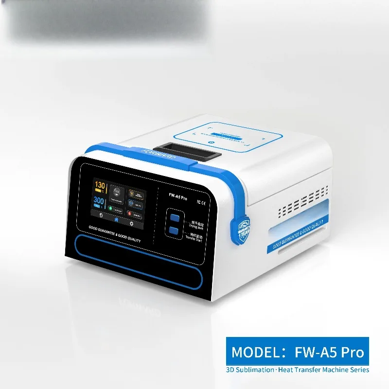 FW-A5 Pro جديد ثلاثية الأبعاد التسامي جراب هاتف آلة الهاتف المحمول آلة طباعة الغطاء المدمج في صندوق تجفيف DIY بها بنفسك جراب هاتف