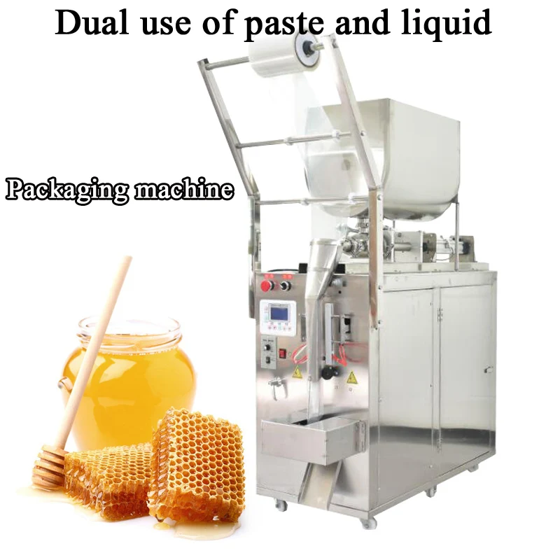 PBOBP Commercial High-Capacity Paste Packaging Machine With Heating Stirrer Semi-Automatic Pneumatic Piston Type Paste Packaging