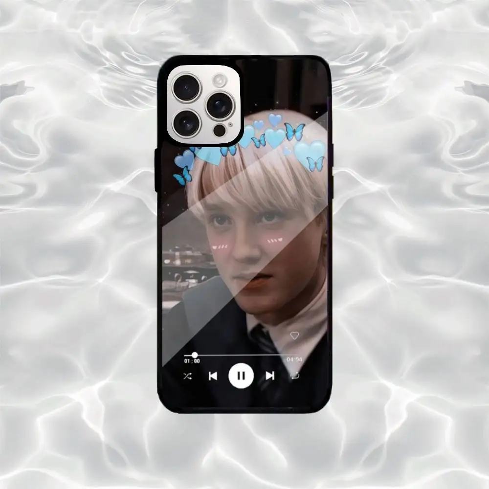 حافظة هاتف ممثل D-Draco Malfoy لهاتف iPhone17,16,15,14,13,12,11 Plus، Pro Max شحن لاسلكي مغناطيسي Magsafe #6