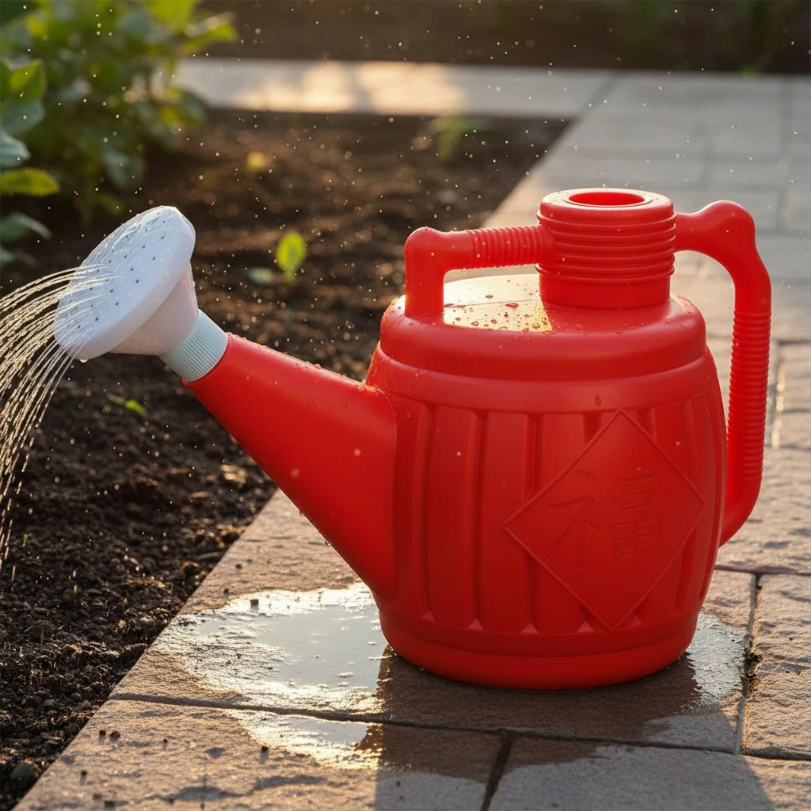 Regadera de plástico sin tapa - Gardening Tools Long reseña y precio