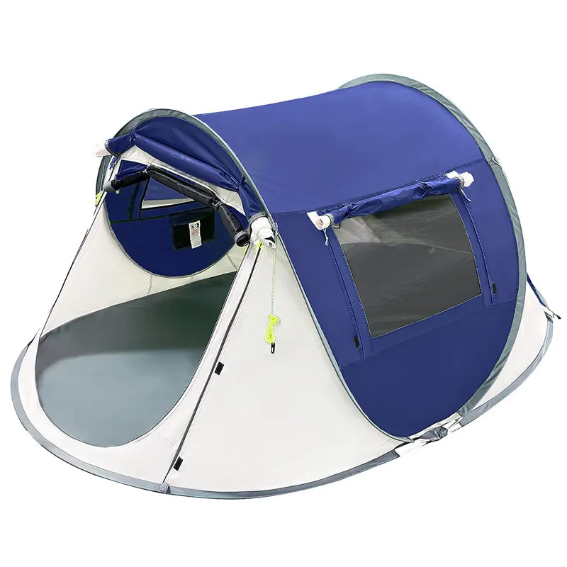 

Automatic 2 Person Ultralight Tent Hiking Pop up Nylon Family Trip Anti Mosquito Tent