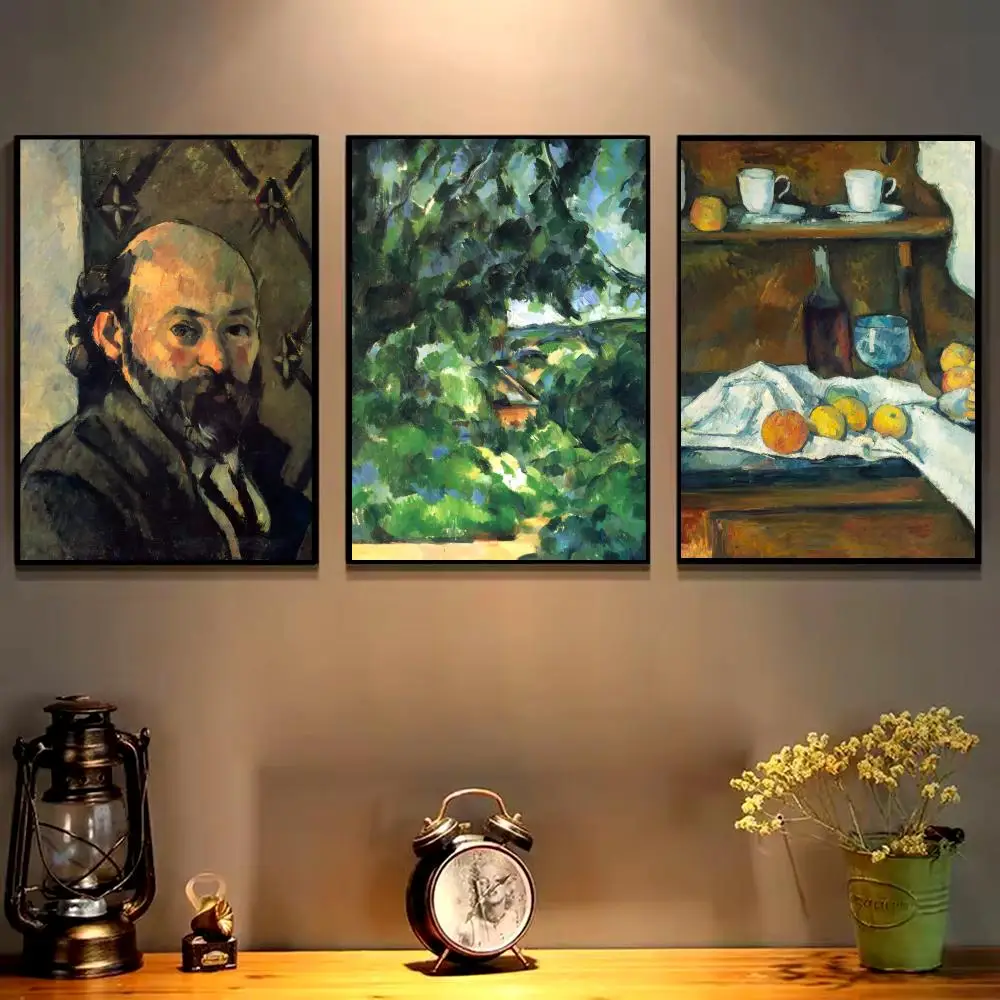 Modern Art Pioneer Paul C-cezanne Poster HD art sticky wall waterproof home living room bedroom bar aesthetic decoration