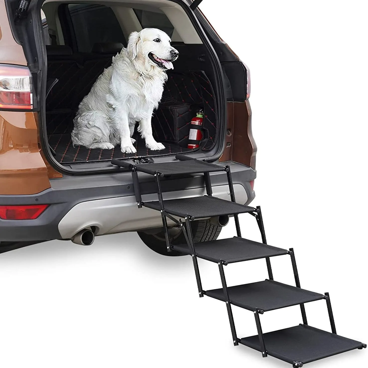 

Pet Ladder Foldable Dog Ladder Outdoor Car Dog Stairs SUV Car Cat Scratching Post Furniture