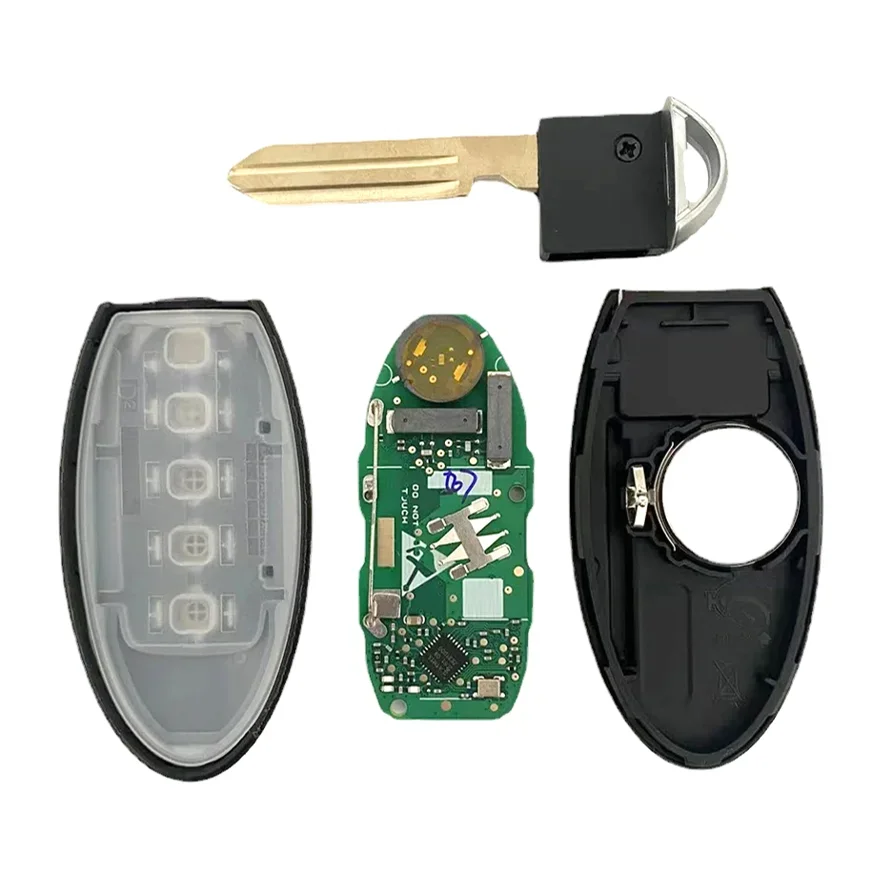 BB Key-chave remota do carro para Nissan Rouge, Keyless Go, 433MHz, Chip 4A, 5 botões, FCC ID: KR5TXN4, Keyless Go, S180144507, 2018, 2019, 2020, 2021