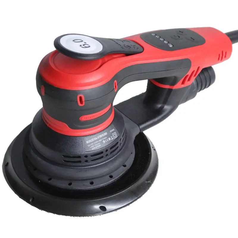 Brushless Industrial Electric Track Polisher Random Track Polisher 380W 220/110V Automatic Surface Treatment for Wood Paint