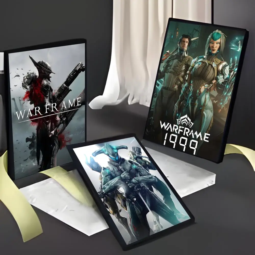 game shooter W-Warframe Poster American Film Mural Home Childrens Room Wall Decor Print