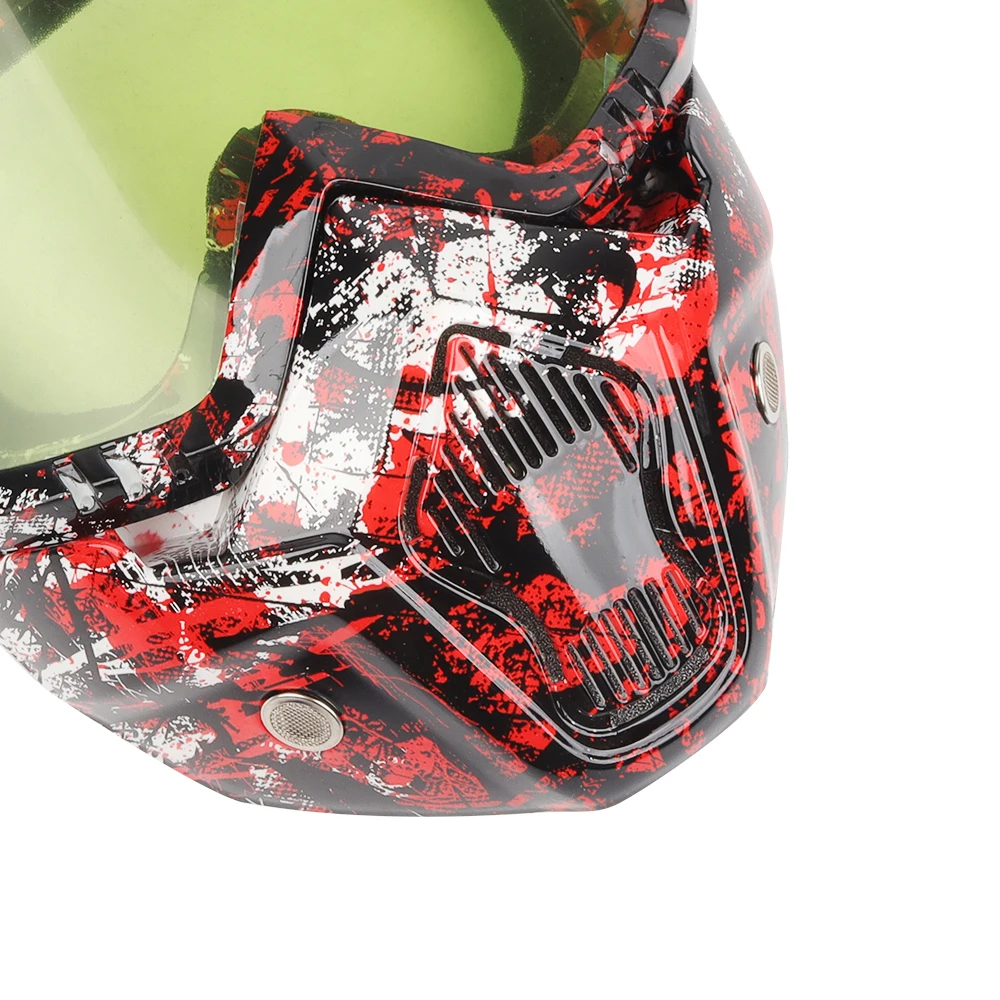Motorcycle goggles, masks, off - đánh giá và giá Mountain Biking Helmet Full Face