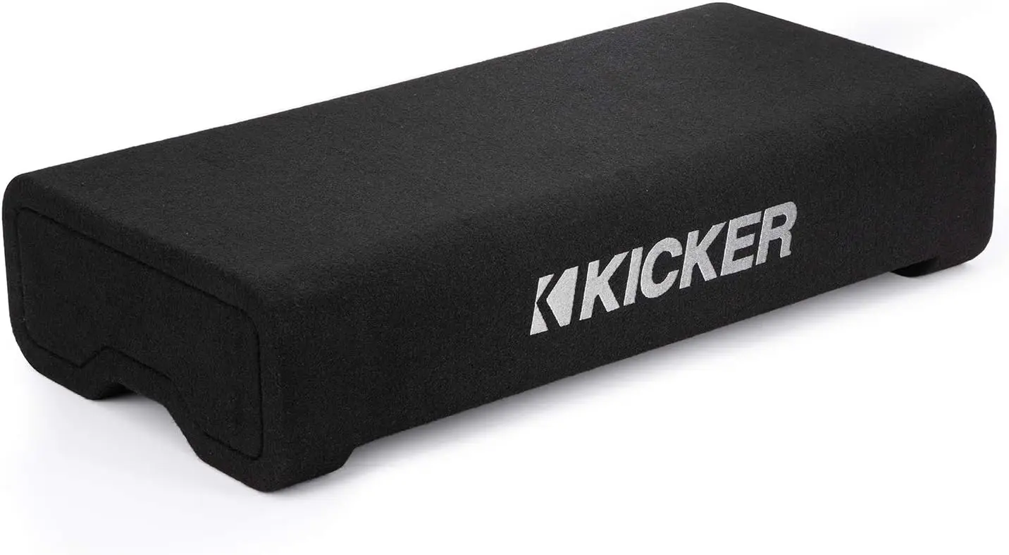 Caisson de basses de voiture compact de 8 pouces avec radiateur passif, 2 ohms, conception cachée pour les basses améliorées