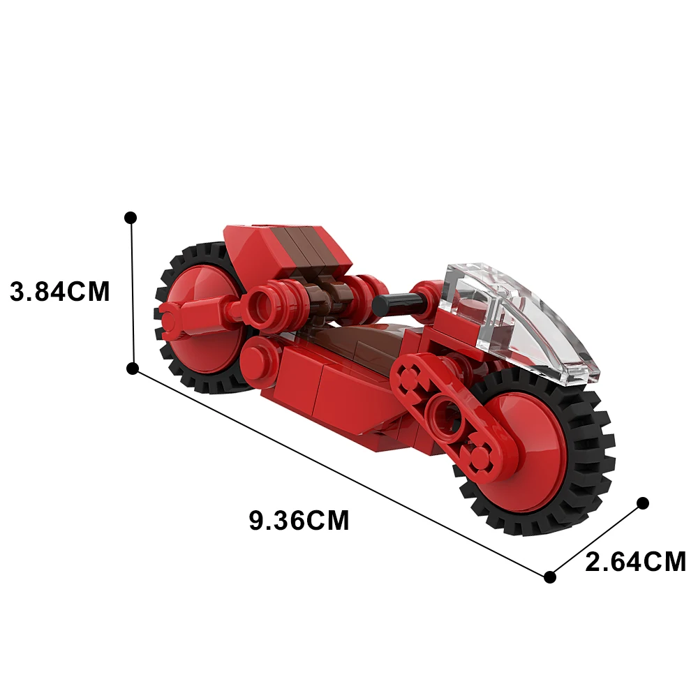 Moc Motorcycle Building Blocks Creative Movies Lightcycle Model Kits of DIY Moto Bricks Toys for Children Adult Birthday Gift