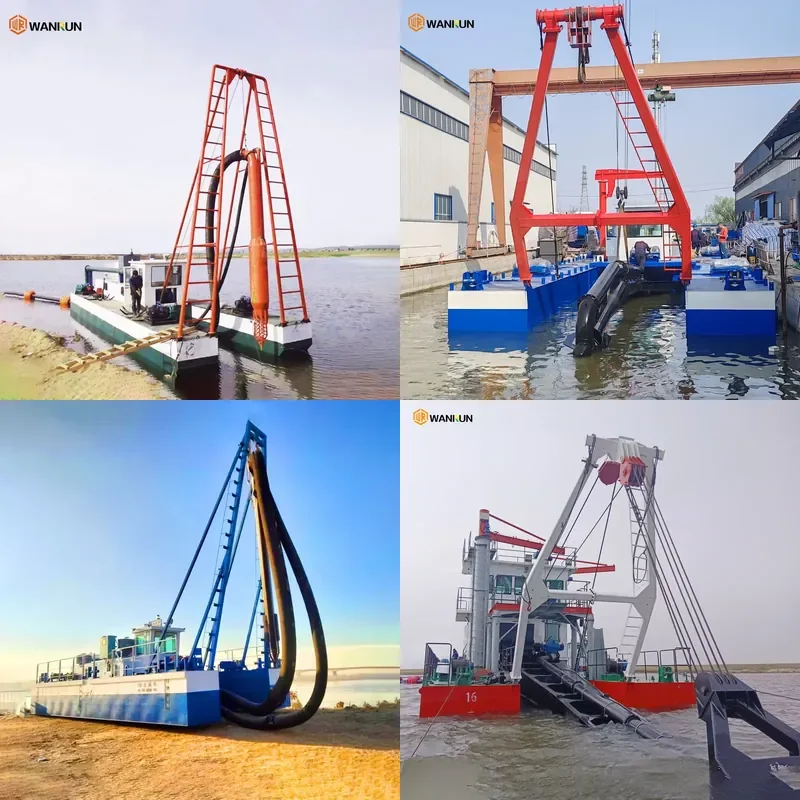 2026 CE Diesel-Powered Sand Sucking/ Jet Dredger Dredging Equipment for Sand/Gold and Mineral