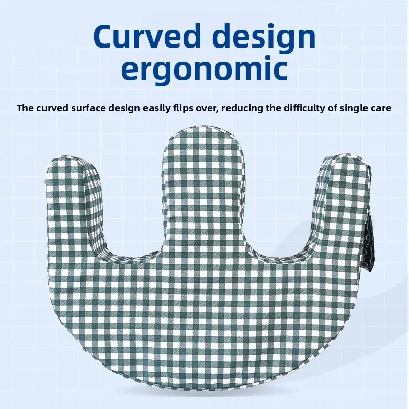 

‌Medical Grade U-Shape Anti-Bedsore Pad for Home Hospital Care - Breathable Patient Turning Cushion with Washable Cover