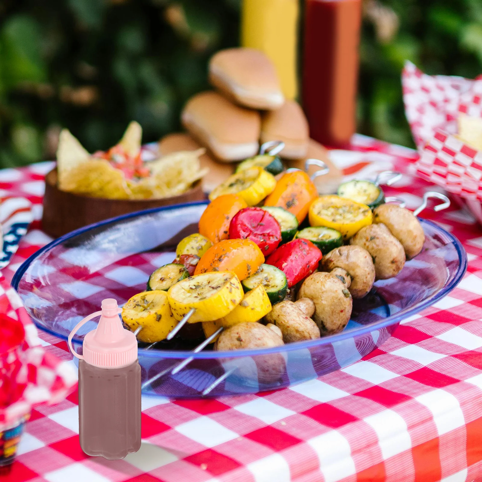 

4pcs Cat Paw Squeeze Condiment Bottles Reusable Plastic Kitchen Tools For Sauce Honey Jam Dispensing Dressing Container Kitchen