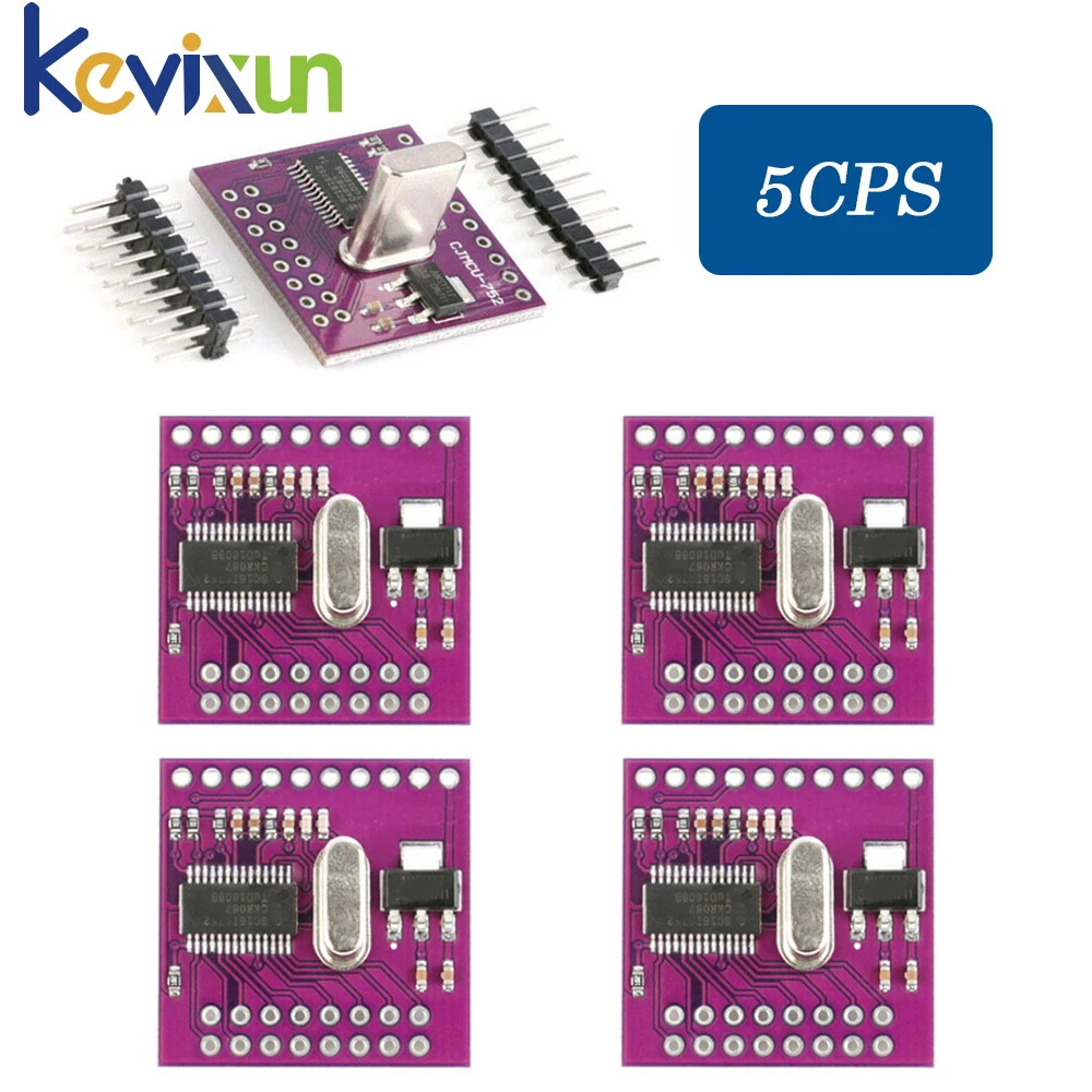 1-10pcs MCU-752 SC16IS752 I2C/SPI Bus Interface To Dual Channel UART Conversion Module