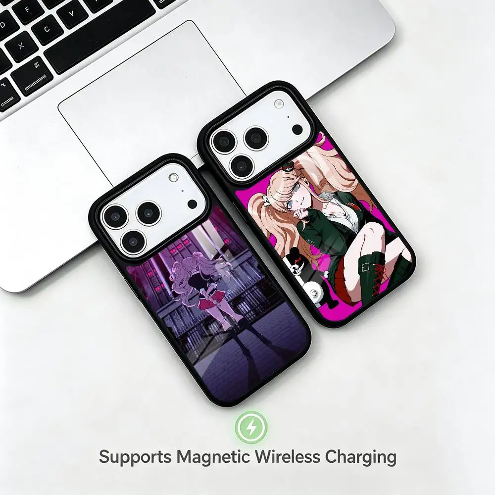 Anime Danganronpa gift Phone Case For iPhone17,16,15,14,13,12,11 Plus,Pro Supports Magnetic Wireless Charging