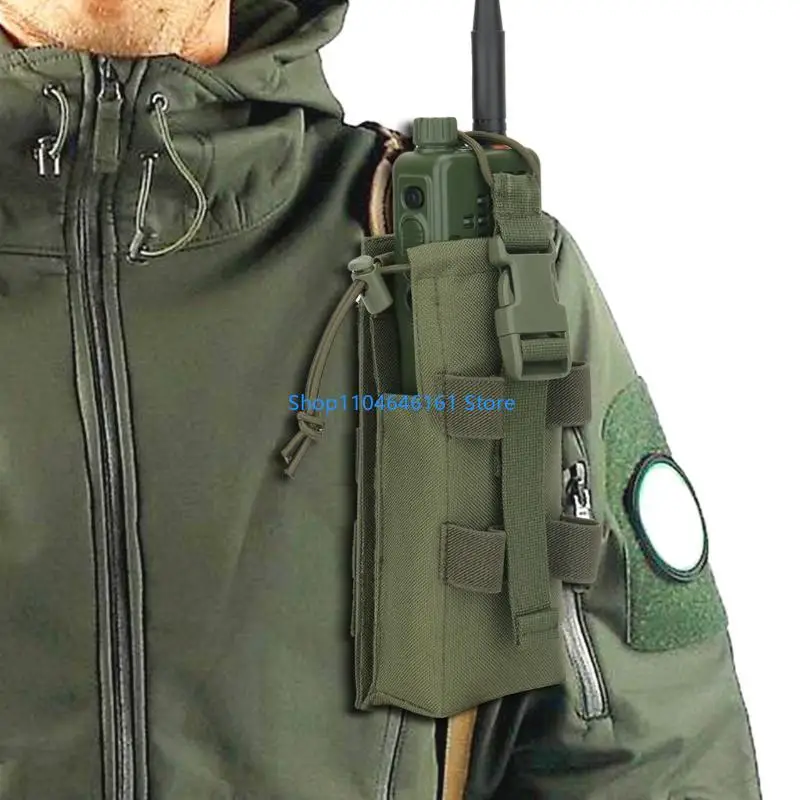 Tactic Interphone Bag Holster Sicherheitsgürtel Tragetasche Radiotaschen Halteretui