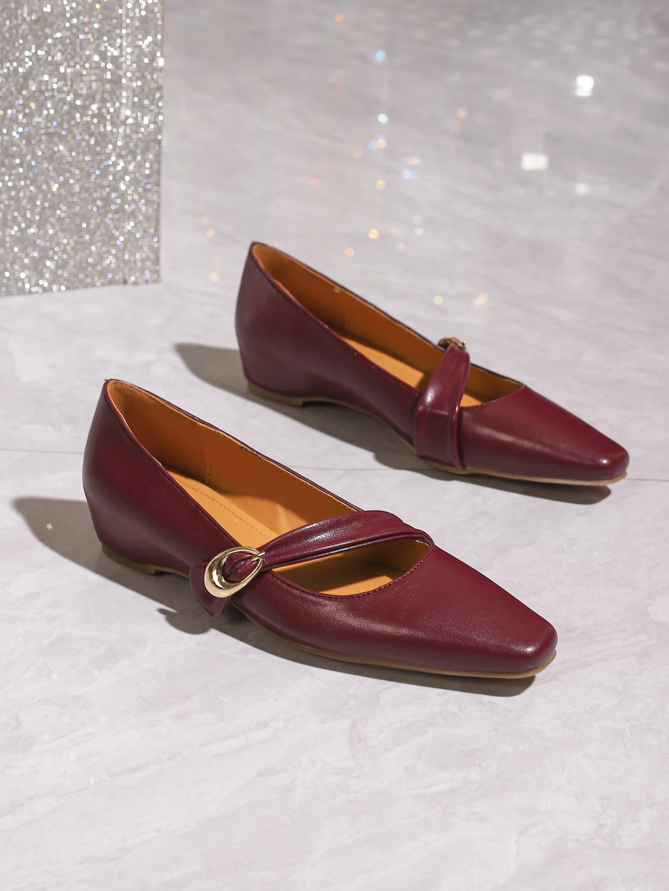 Women's Mary Jane Shoes, 3.5cm - Leatherwork In French ulasan dan harga