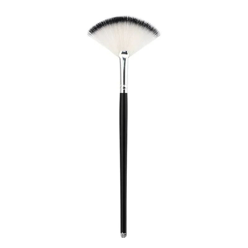 1PC Fan-Shaped Makeup Brush Professional Blending Highlighter Contour Face Loose Powder Brush Cosmetic Beauty Tools