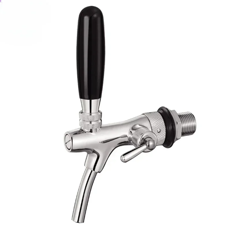 

Food Grade Silver Wine Tube 3 Way Restaurant Equipment Beer Tower With Led Lights Hot sales