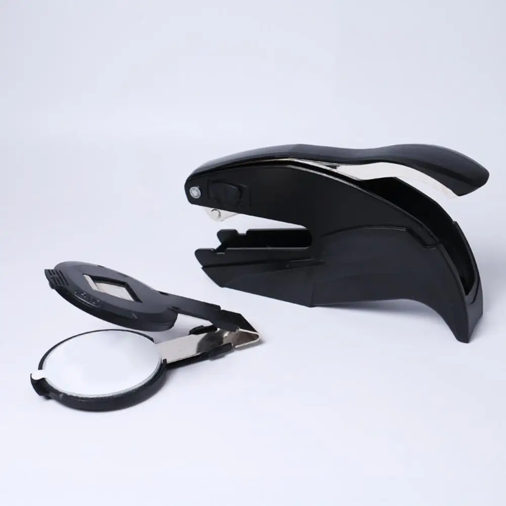 Custom Embossing Machine Personalized Book Embosser Stamp for Business Cards Paper Notebooks Print Library Seal for Text